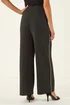 Roman Black Petite Side Seam Stretch Trouser - 12 Image 3