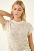 Roman Ivory Short Sleeve Knit Vest - 14 Image 4