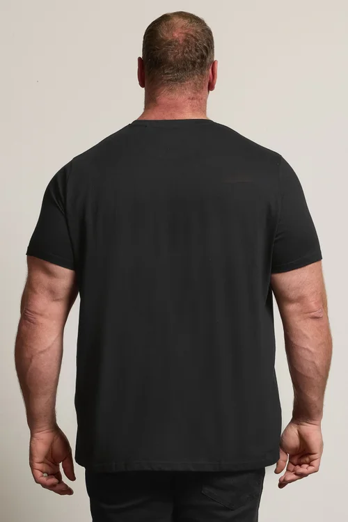 BadRhino Black Skull & Crossbones Graphic T-Shirt - Extra Large Image 4