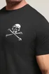 BadRhino Black Skull & Crossbones Graphic T-Shirt - Extra Large Image 5