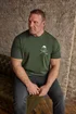 BadRhino Khaki Green Skull & Crossbones Graphic T-Shirt - 4XL Image 1