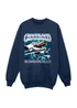 Ada & Ted Brain Rot Crocoloco Boys Navy Blue Graphic Sweatshirt (3-13 Years) - 5-6 Yrs Image 1