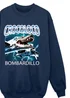 Ada & Ted Brain Rot Crocoloco Boys Navy Blue Graphic Sweatshirt (3-13 Years) - 5-6 Yrs Image 2