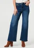 Izabel London Blue High Waist Wide Leg Jeans - 16 Image 4