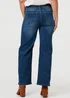 Izabel London Blue High Waist Wide Leg Jeans - 16 Image 2
