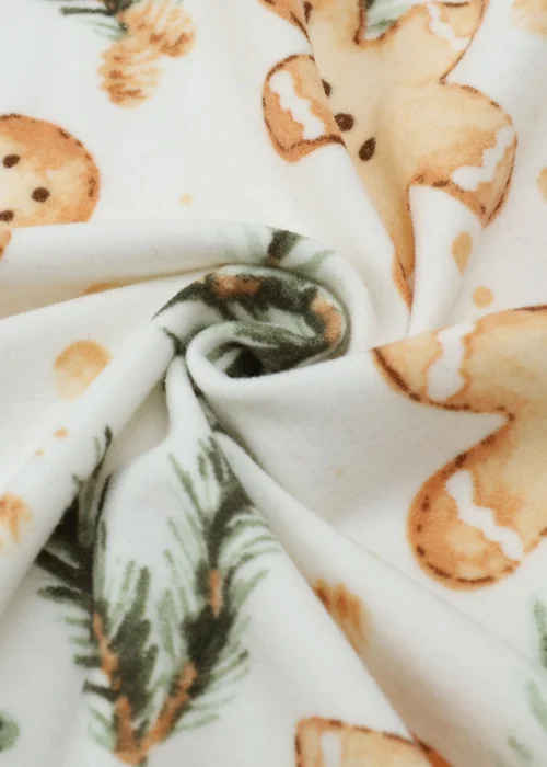 My Christmas Pyjamas White Gumdrop Buttons Baby's One-Piece Matching Pyjama Sleepsuit (0m-18m) - 3-6 months Image 4