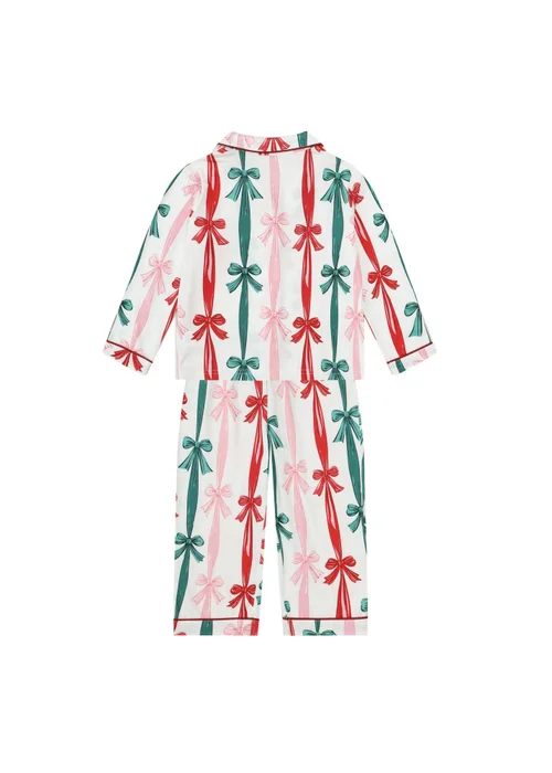 My Christmas Pyjamas White Sugar Plum Children's Two-Piece Long Matching Pyjama Set (18m-14yrs) - 2-3 Yrs Image 2