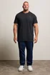 BadRhino 5 Pack Black Extra Long Core T-Shirts - 2XL Image 3