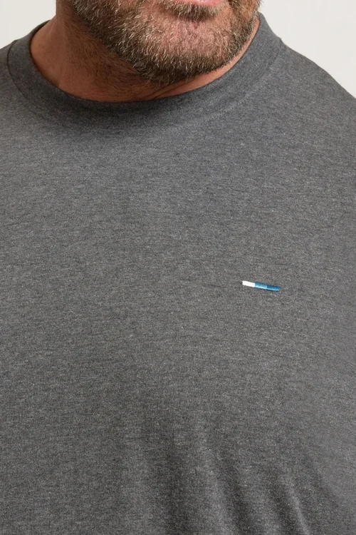 BadRhino 5 Pack Black/White/Navy Blue/Green/Grey Extra Long Core T-Shirts - 5/6 XL Image 4