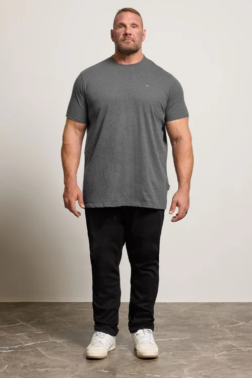 BadRhino 5 Pack Black/White/Navy Blue/Green/Grey Extra Long Core T-Shirts - 5/6 XL Image 2