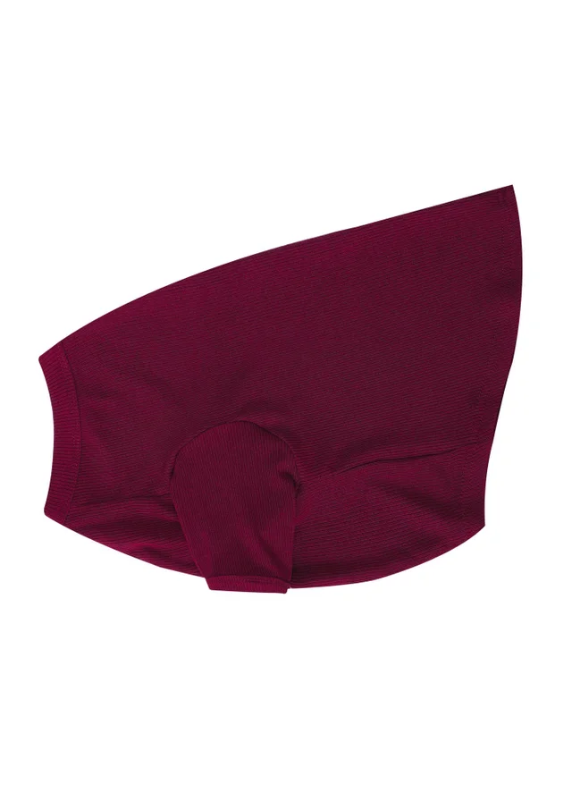 Pyjamily Rich Burgundy Midnight Jewel Pet One-Piece Matching Pyjamas