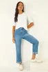 Roman Denim Petite Turn Up Pocket Jeans - Size 14 Image 1