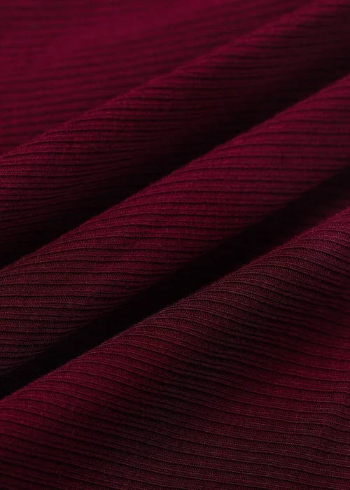 Pyjamily Rich Burgundy Midnight Jewel Baby's One-Piece Matching Pyjama Sleepsuit (0m-18m) - 6-9 months Image 3