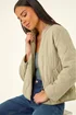 Roman Khaki Petite Quilted Puffer Jacket - 18 Image 1