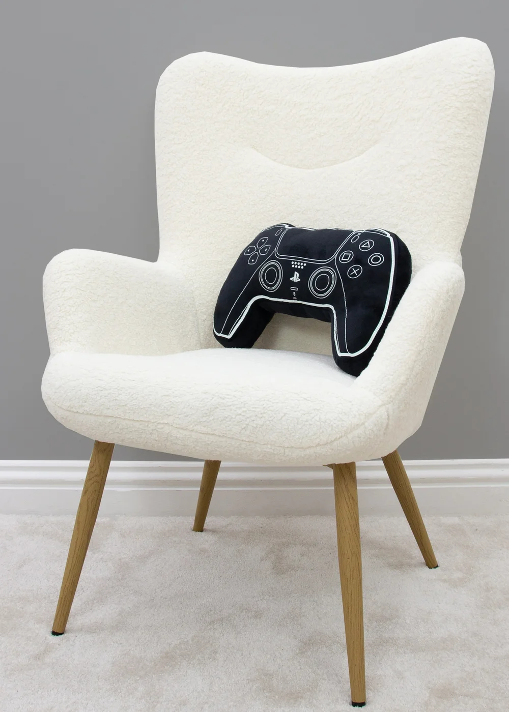 PlayStation Glow In The Dark Shaped Cushion - One Size Image 1
