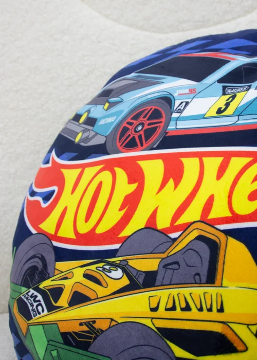 HotWheels Motorway Multi Shaped Cushion - One Size Image 3