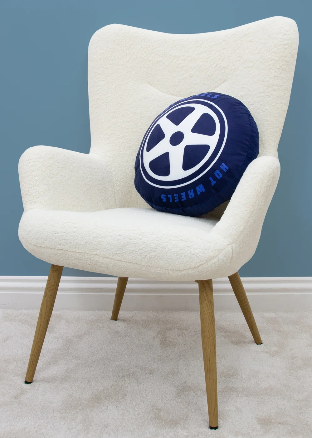 HotWheels Motorway Multi Shaped Cushion - One Size Image 2