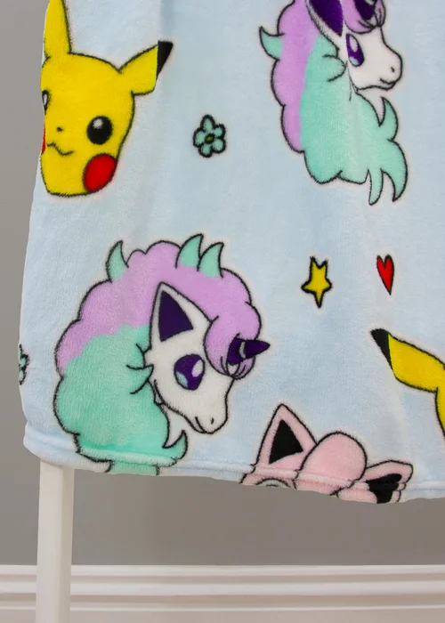 Pokemon Blue Spirit Fleece Blanket - 100 x 150 Image 3