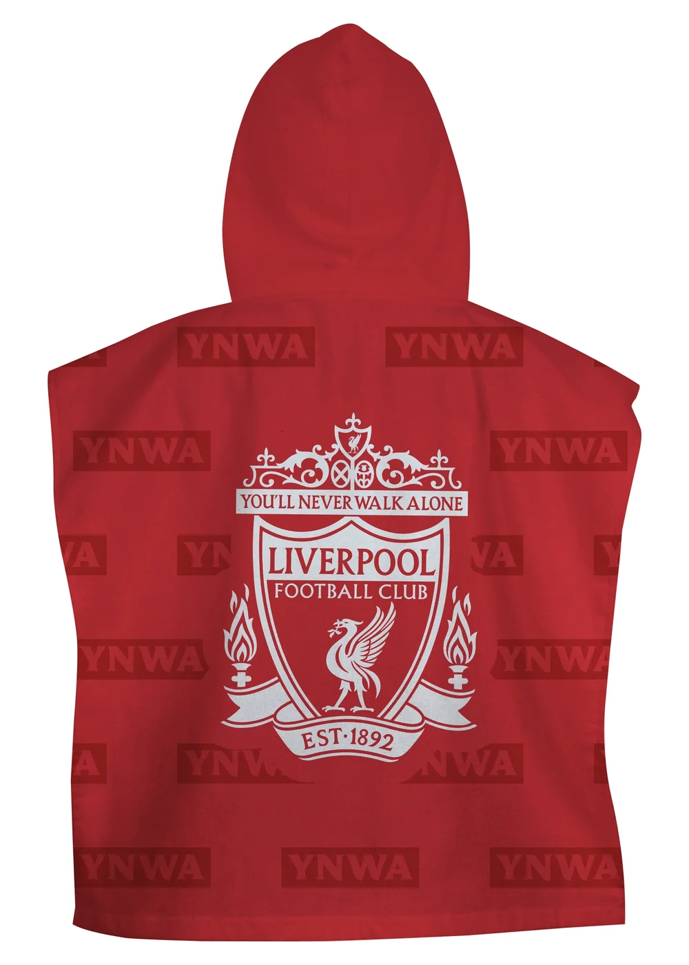 Liverpool FC Red Boots Towel Poncho - Medium Image 2