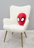 Spiderman Red Adventure Glow In The Dark Cushion - One Size Image 4