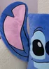 Lilo & Stitch Blue Chill Shaped Cushion - One Size Image 5