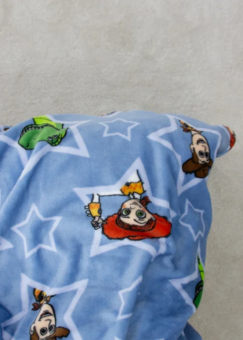 Toy Story Blue Explore Fleece Blanket - 100 x 150 Image 3