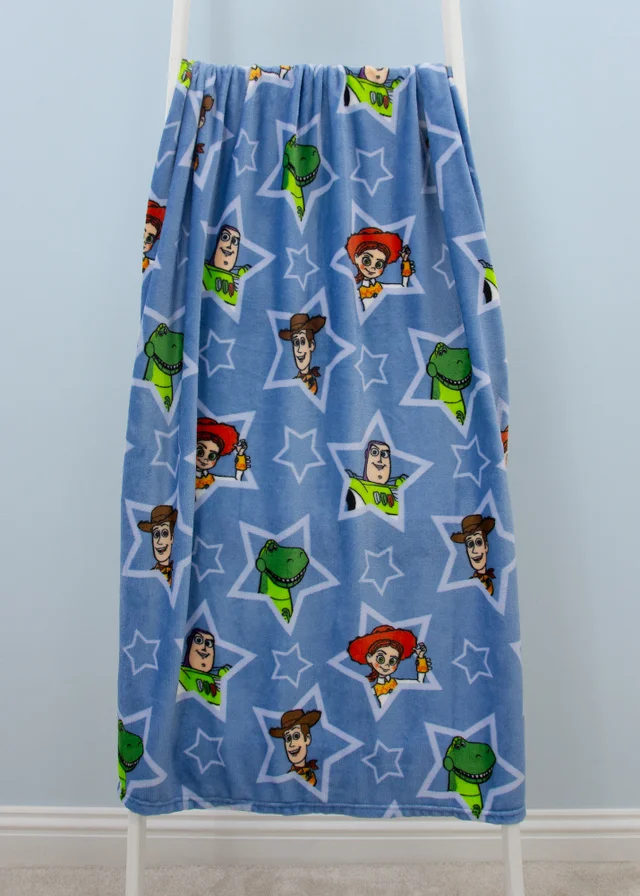 Toy Story Blue Explore Fleece Blanket