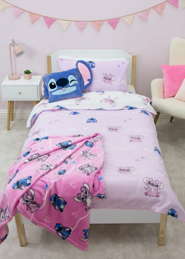 Lilo & Stitch Purple Chill Duvet Cover Set