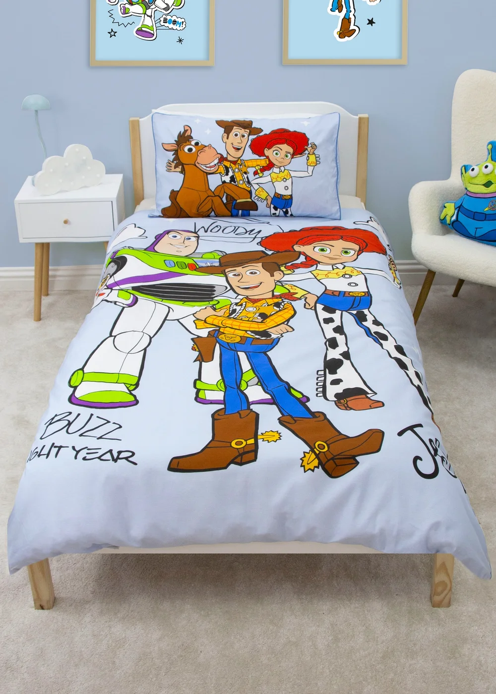 Toy Story Multicolour Explore Duvet Cover - Single Image 2