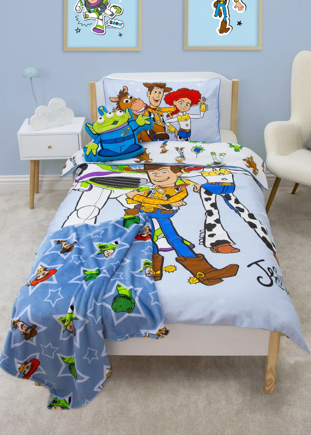 Toy Story Multicolour Explore Duvet Cover - Single Image 1
