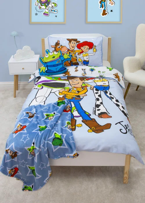 Toy Story Multicolour Explore Duvet Cover - Single Image 1