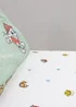 Paw Patrol White Missions Fitted Sheet - Junior Image 2