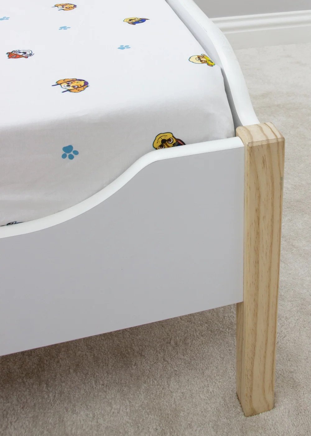 Paw Patrol White Missions Fitted Sheet - Single Image 3