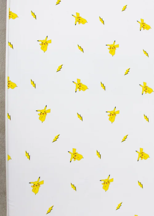 Pokemon Shot White Fitted Sheet - Single Image 4