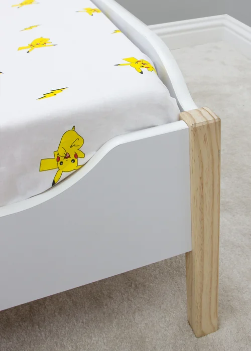 Pokemon Shot White Fitted Sheet - Single Image 3