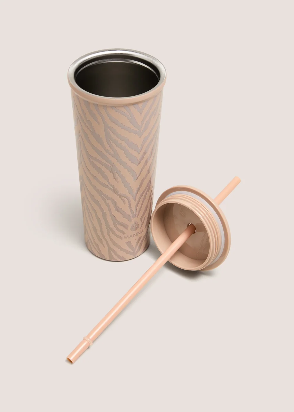 Taupe Zebra Tumbler Image 2