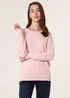 Blue Vanilla Pink Round Neck Jumper - Size 14-16 Image 4