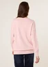 Blue Vanilla Pink Round Neck Jumper - Size 14-16 Image 5