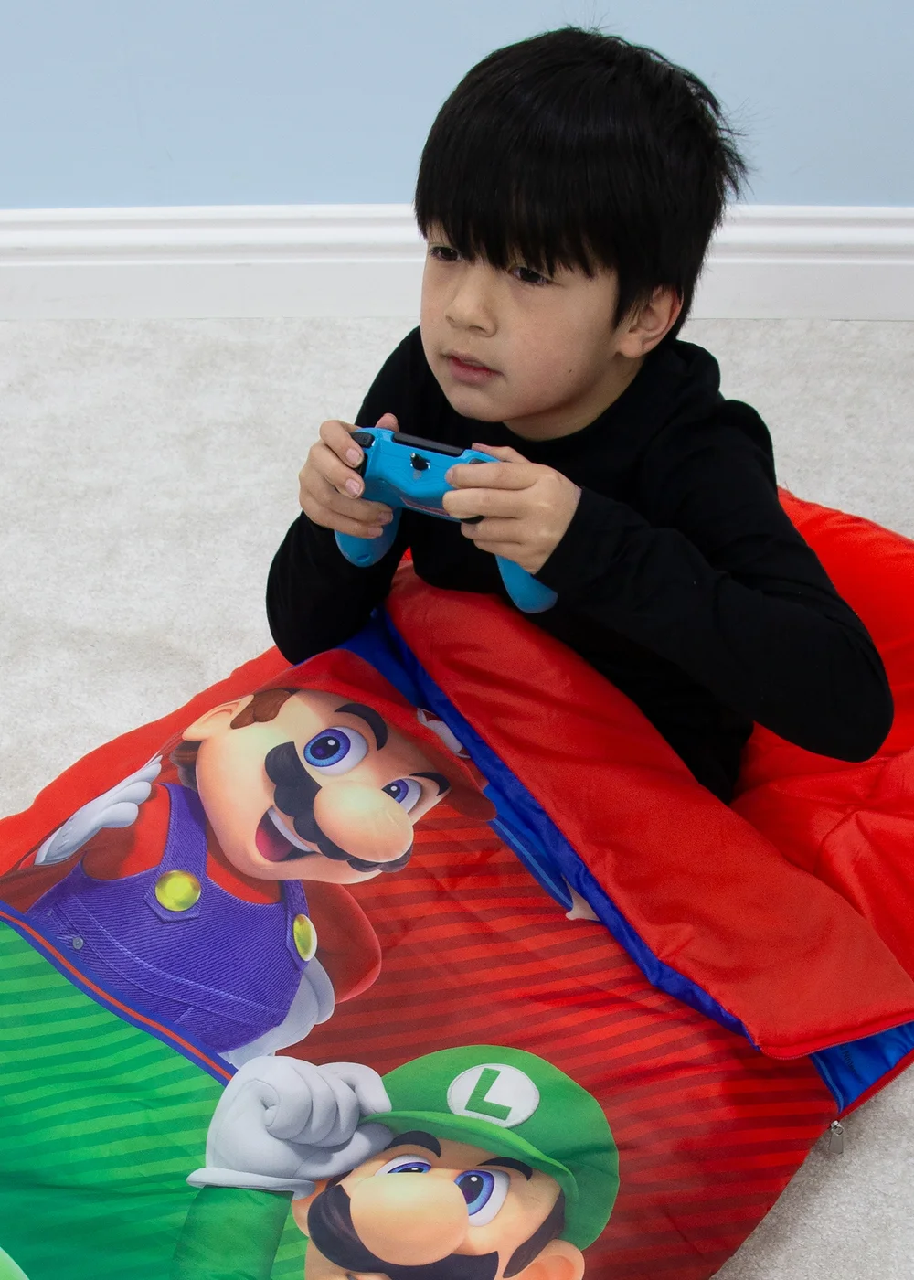 Super Mario Squad Red ReadyBed - One Size Image 2