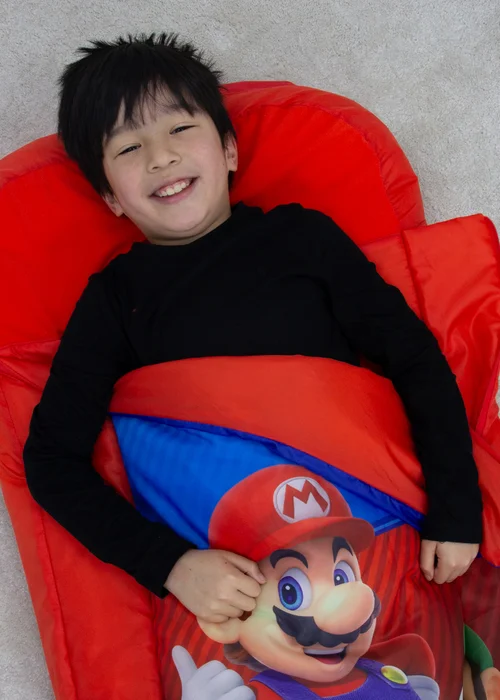 Super Mario Squad Red ReadyBed - One Size Image 3
