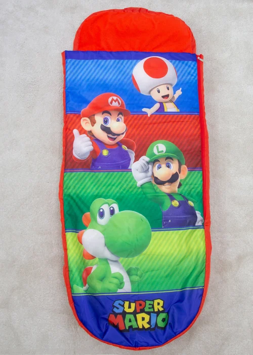 Super Mario Squad Red ReadyBed - One Size Image 1