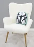 Star Wars Mandalorian Friend Green Shaped Cushion - One Size Image 2