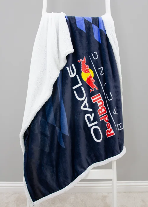 Red Bull Gradient Sherpa Fleece Blanket - 120 X 150 Image 1