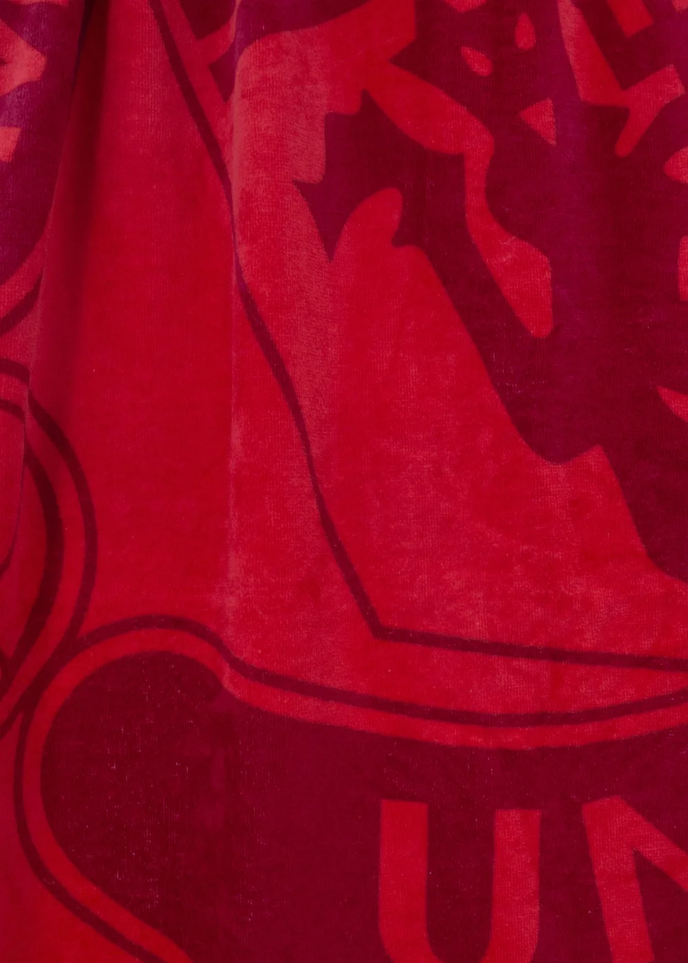 Manchester United FC Red Goal Towel - 80x160cm Image 4
