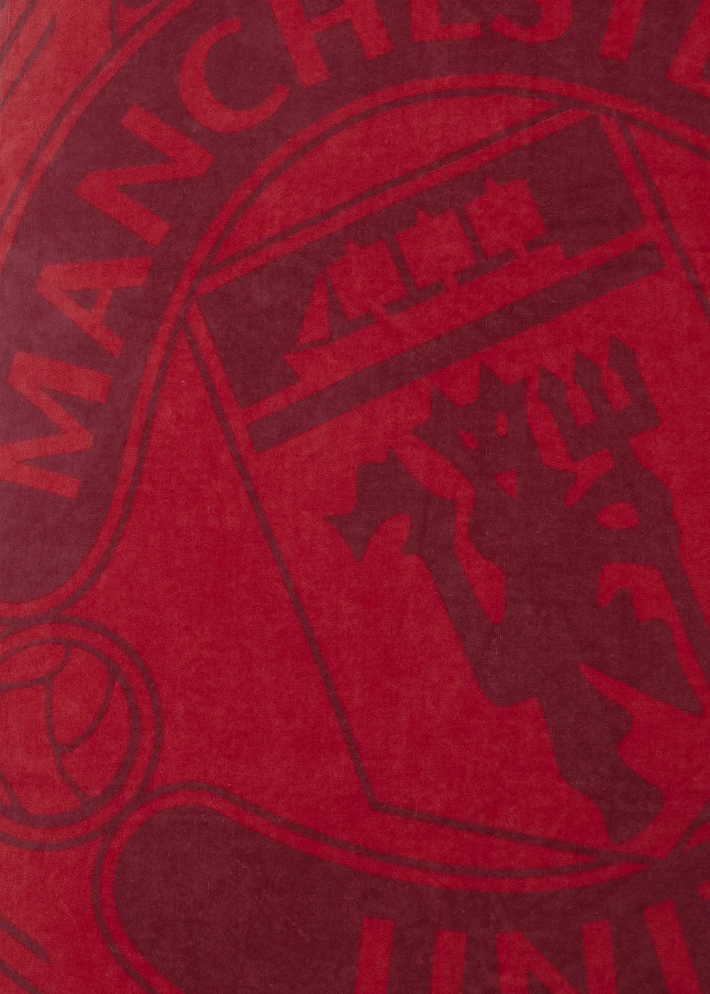Manchester United FC Red Goal Towel - 80x160cm Image 5