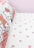 Hello Kitty White Sleepover Fitted Sheet - Double Image 2
