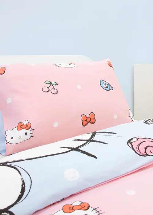 Hello Kitty Sugar Blue Duvet Cover - Single Image 4