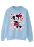 Disney Mickey Mouse Hug Baby Blue Graphic Sweatshirt - XXL Image 1