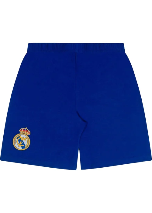 Real Madrid Boys Dark Blue CF Short Pyjama Set (2-13yrs) - Age 2-3 Years Image 3