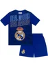Real Madrid Boys Dark Blue CF Short Pyjama Set (2-13yrs) - Age 2-3 Years Image 1